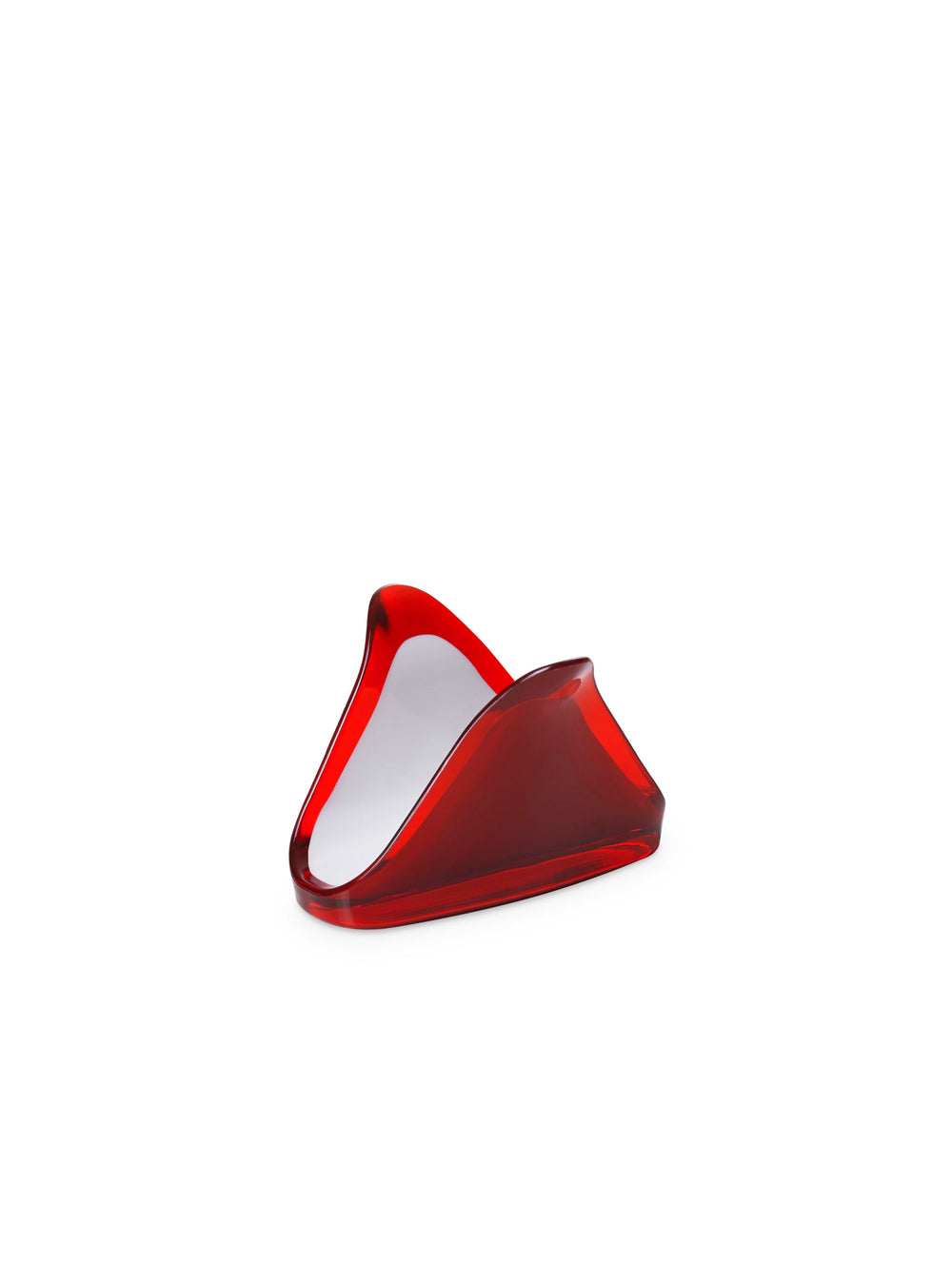 Omada - Square, Acrylic Napkin Holder, Red