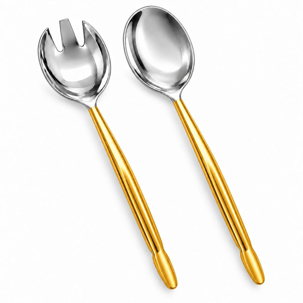 Prestige - Metropolitan by Holister, Gold Love Knot, SS, 2 Pc Serving Set
