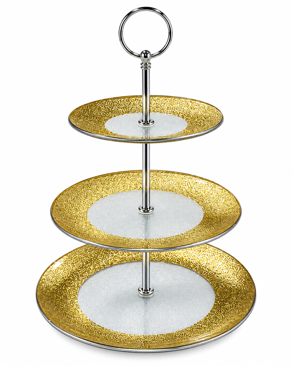 Prestige - Visions, Gold, 3 Tier Tray