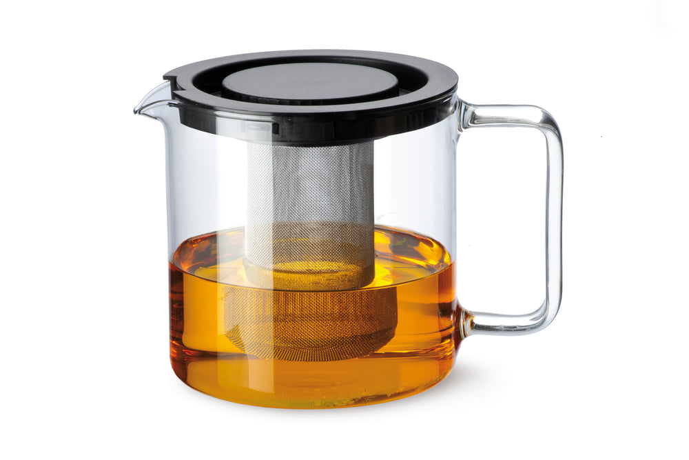 Simax - From, Blown Glass Teapot with Infuser, 1.4 qt