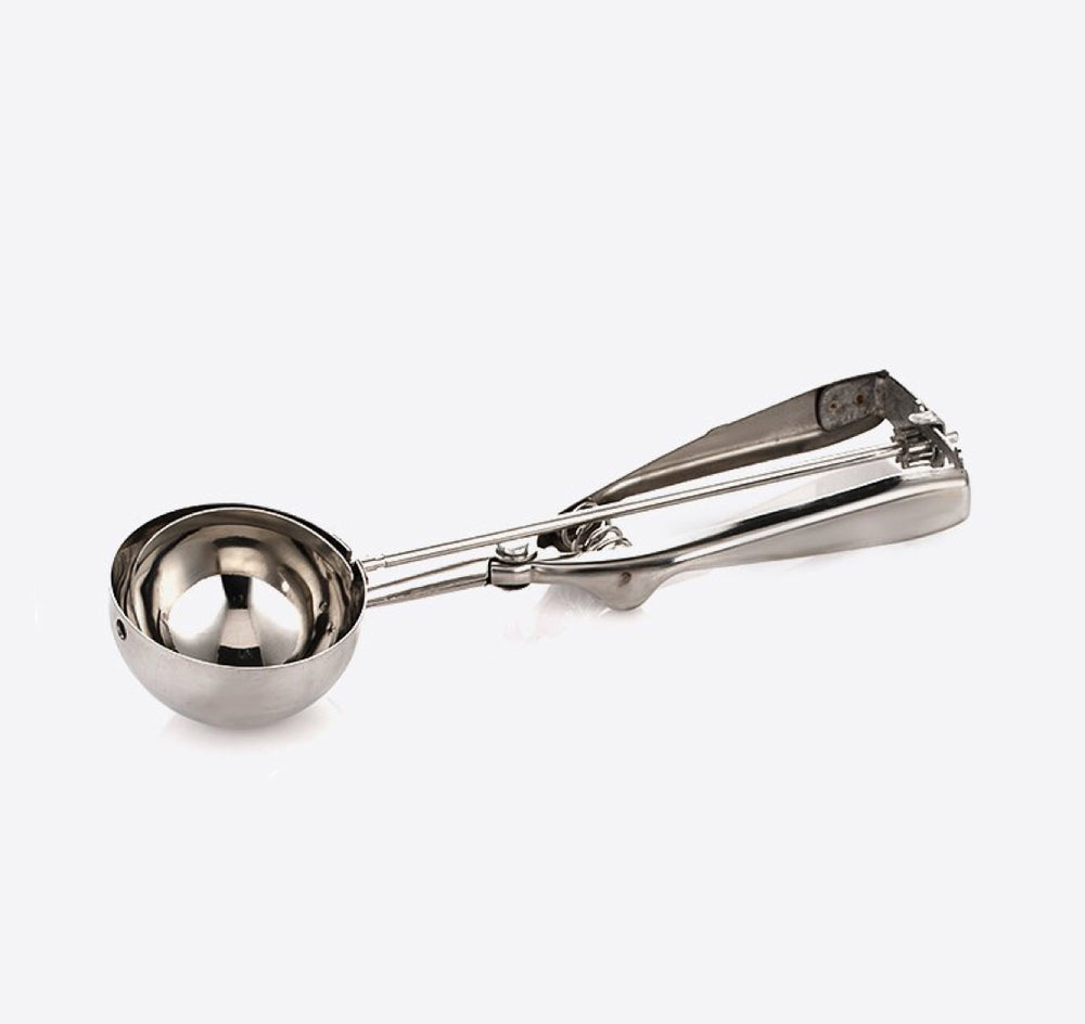 Millvado - 18/10 SS Stainless Steel Scooper, 2.15", 2.5 oz