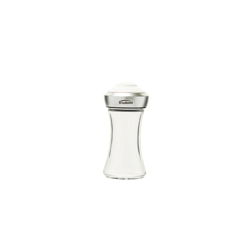 Trudeau - Pop, Glass Salt and Pepper Shaker, White Top