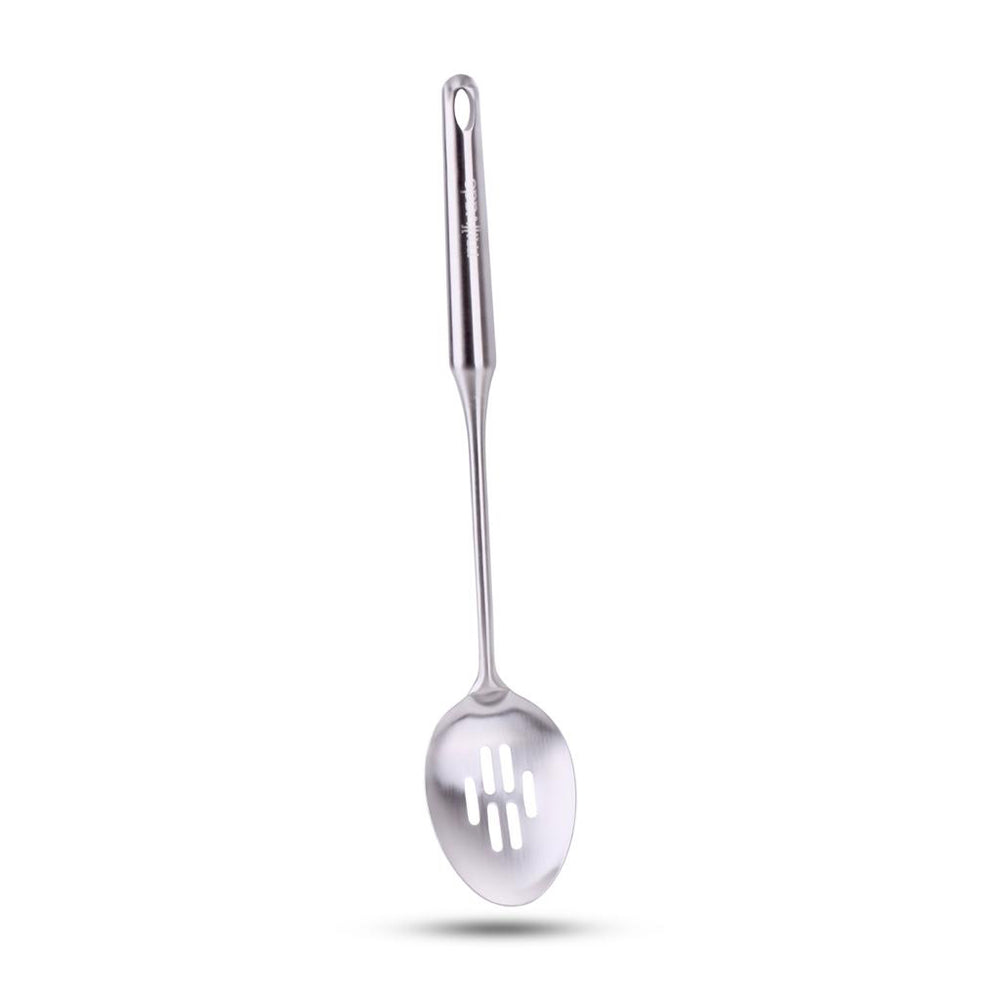 Millvado - Stainless Steel Slotted Spoon, 15"