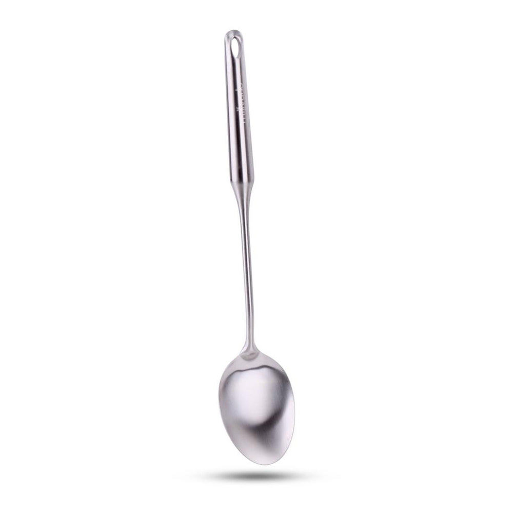 Millvado - Stainless Steel Solid Spoon, 15"