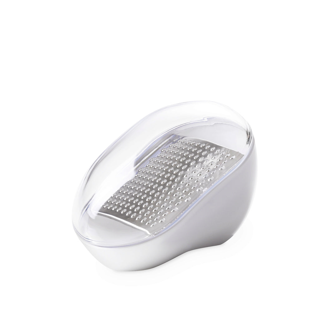Omada - Trendy, Grater with Removable Blade, White Acrylic Base 5.5" x 3.54" x 3.75"