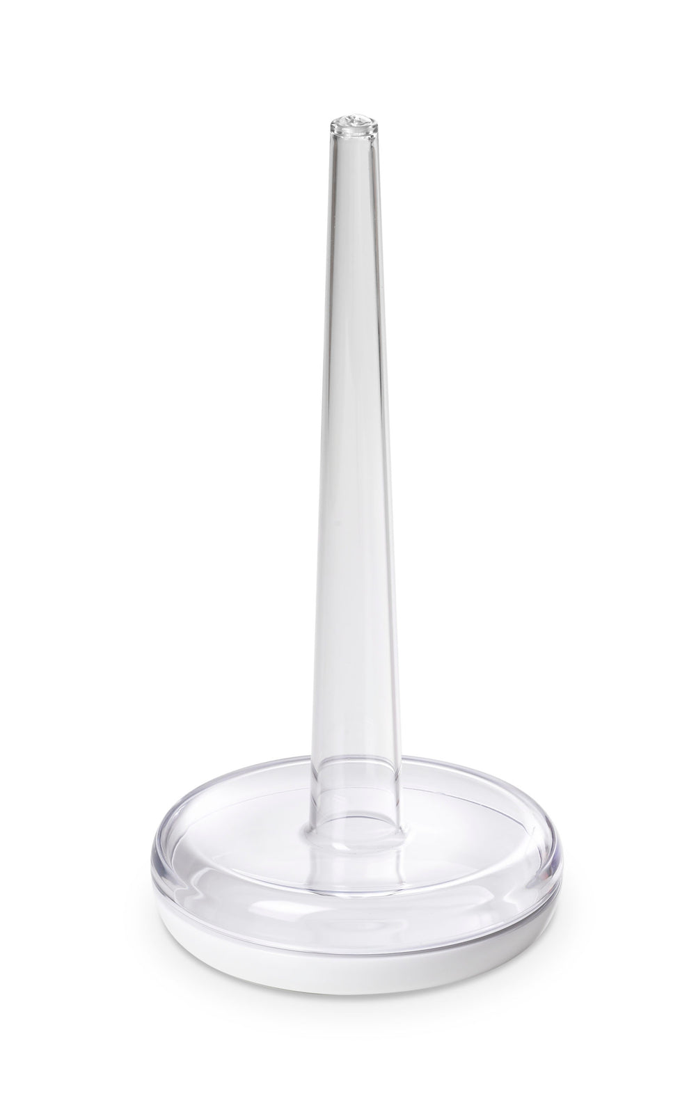 Omada - Happy Drink, Acrylic Paper Towel Holder with White Base, 6.5 x 13.39