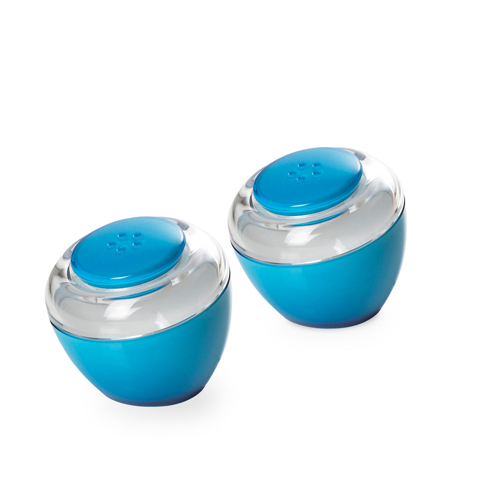 Omada - Movida, Turquoise Acrylic Salt Shaker, 2.5 oz, 2 Pk