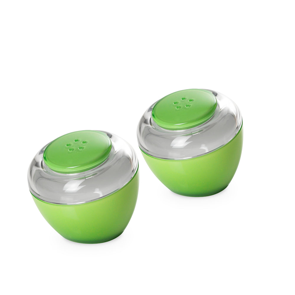Omada - Movida, Green Acrylic Salt Shaker, 2.5 oz, 2 Pk