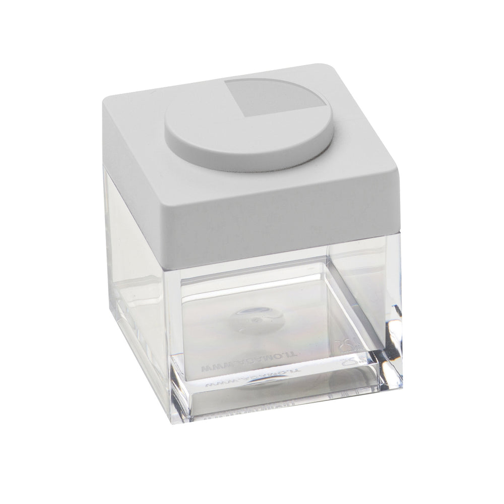 Omada - Brickstore, Lego Acrylic Food Storage Container, White, 2" x 2" x 2.16"