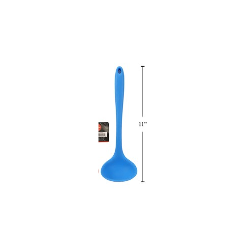 Luciano - Gourmet, Silicone Ladle, Blue, 11"