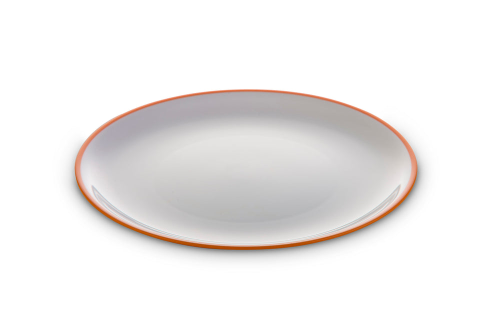 Omada - Sanaliving, Orange, Polypropylene, Salad Plate, 8 Microwave Safe