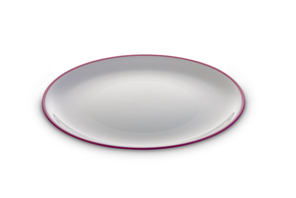 Omada - Sanaliving Fuxia, Polypropylene, Salad Plate, 8", Microwave Safe