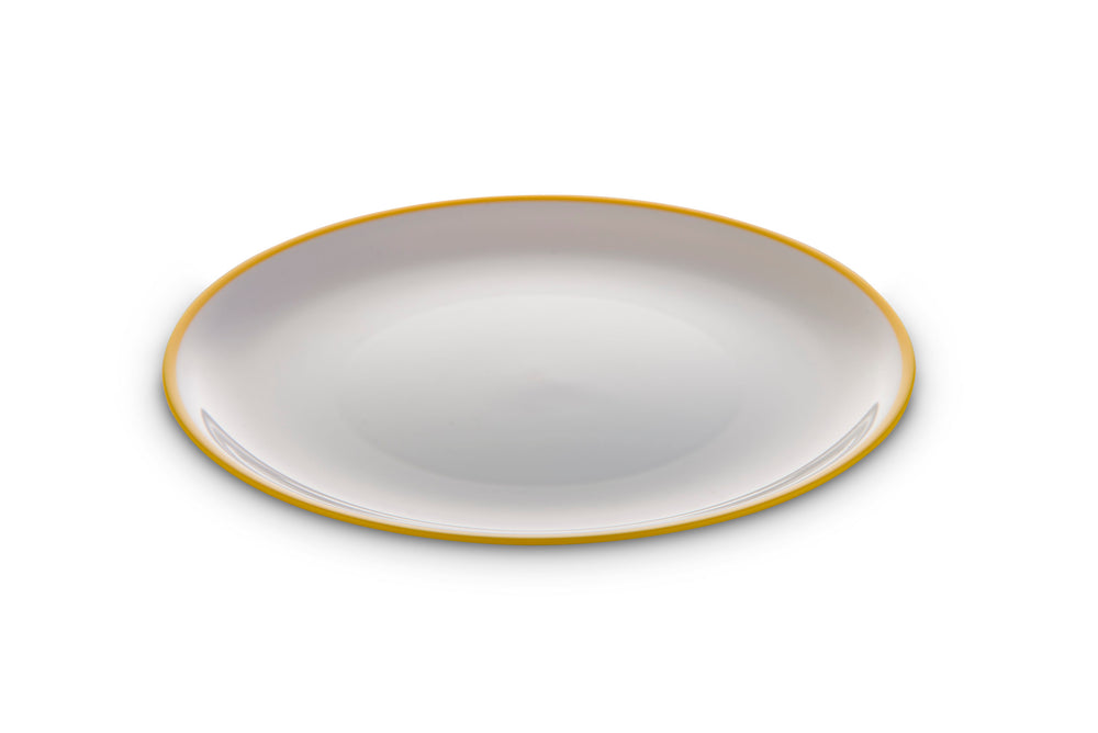 Omada - Sanaliving Yellow, Polypropylene, Salad Plate, 8 Microwave Safe