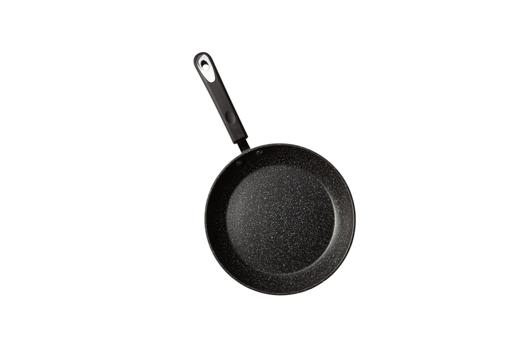 Millvado - Rainbow, Non Stick Frying Pan, Soft Grip Handle, Black, 9.5"