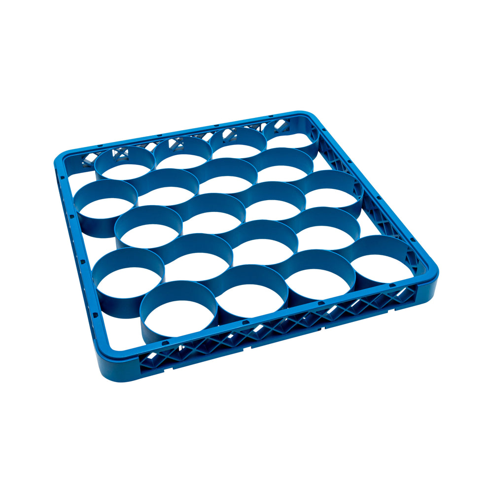 Castro - Glass Rack Extender, 20 Compartment, Blue, Honeycomb, Rack Dimensions 19.5" x 2"