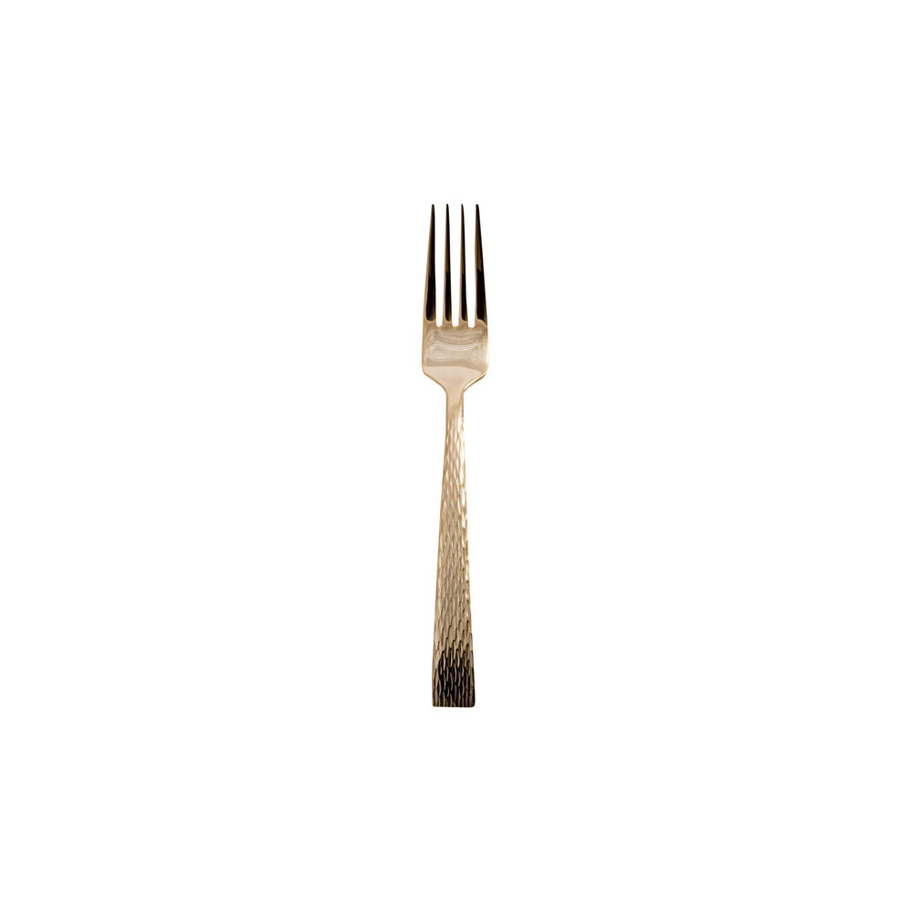 Vikko - Lava, Shiny Gold, 18/10 SS, Salad Fork