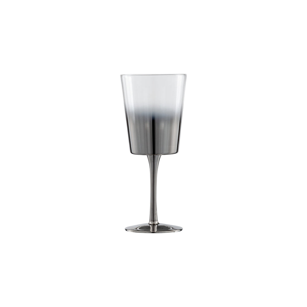 Vikko - Orchid, Water Glass, Silver Ombre, 13 oz