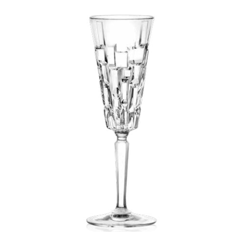 RCR - Etna, Crystal Champagne Glass, 6.5 oz