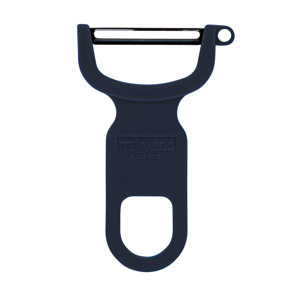 Millvado - Swiss Peeler, Carbon Steel Blade, Black