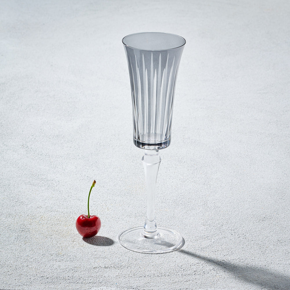 Vikko - Timeless, Champagne Glass, Smoked, 6 oz