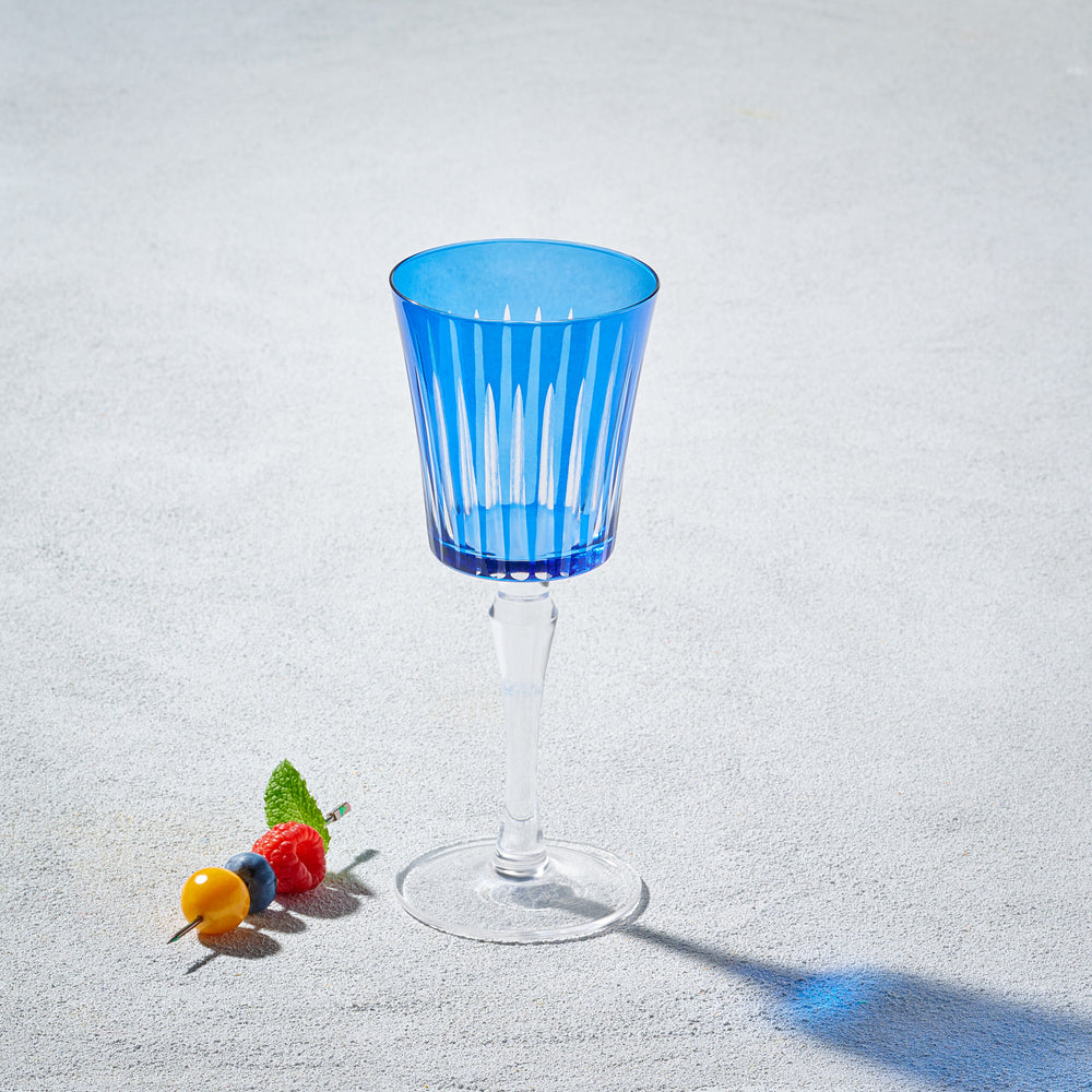 Vikko - Timeless, Wine Glass, Blue, 8 oz