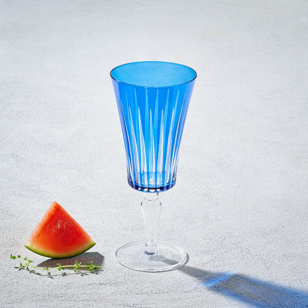 Vikko - Timeless, Water Goblet, Blue, 13 oz