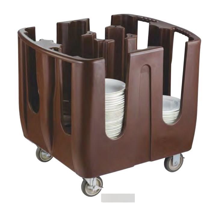 Castro - Adjustable Dish Caddy, 160 Dishes, 6 Arm, 35.25" x 28.5" x 31.75"