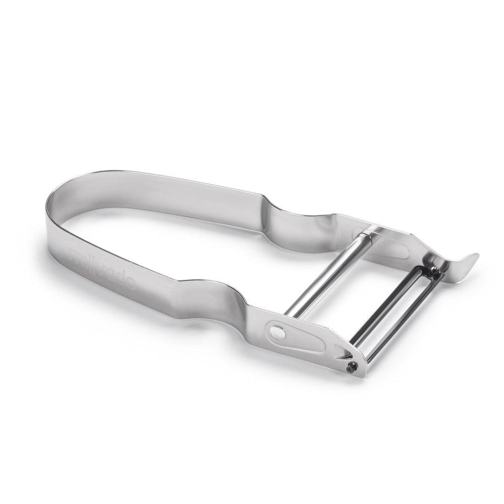 Millvado - Stainless Steel Swiss Peeler, Carbon Steel Blade
