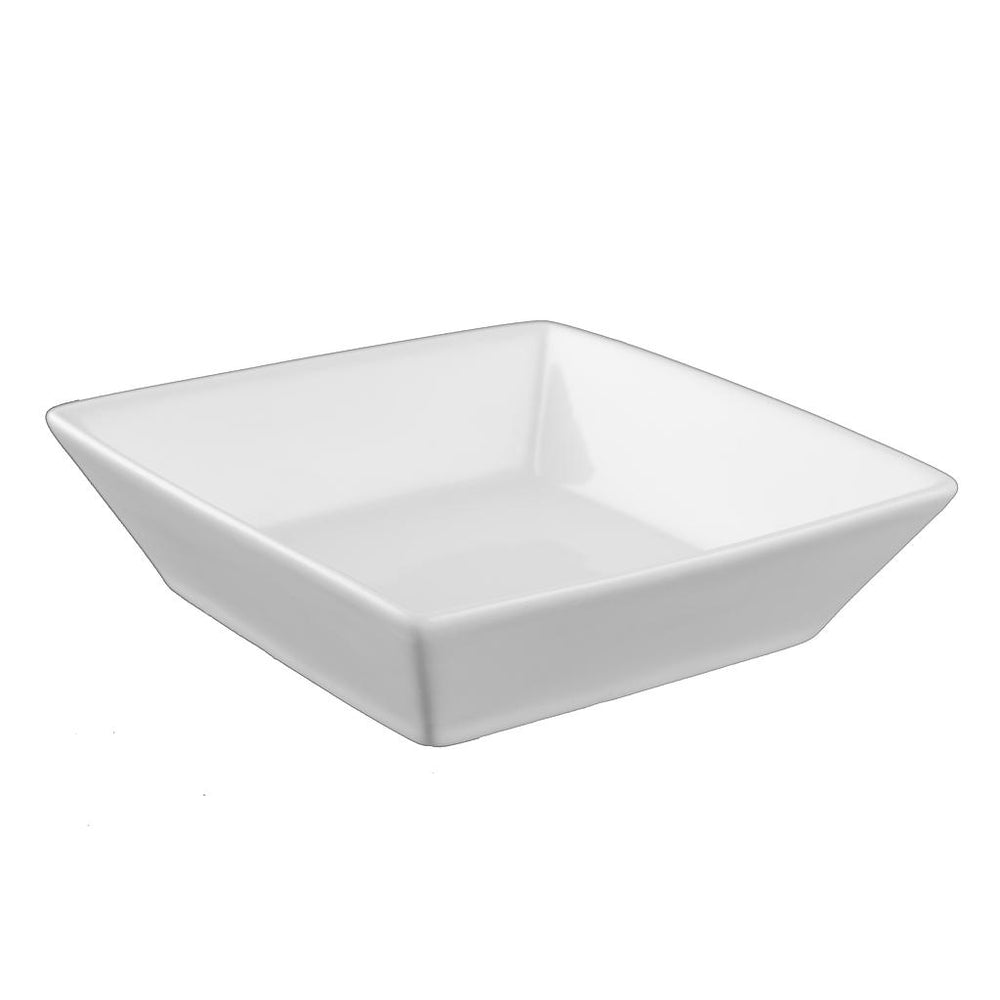 Vitrex - Square Bowl, White, 23.5 oz