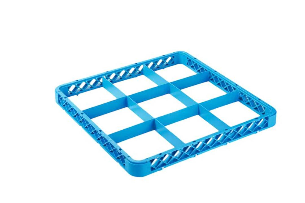 Castro - Glass Rack Extender, 9 Compartments, Blue