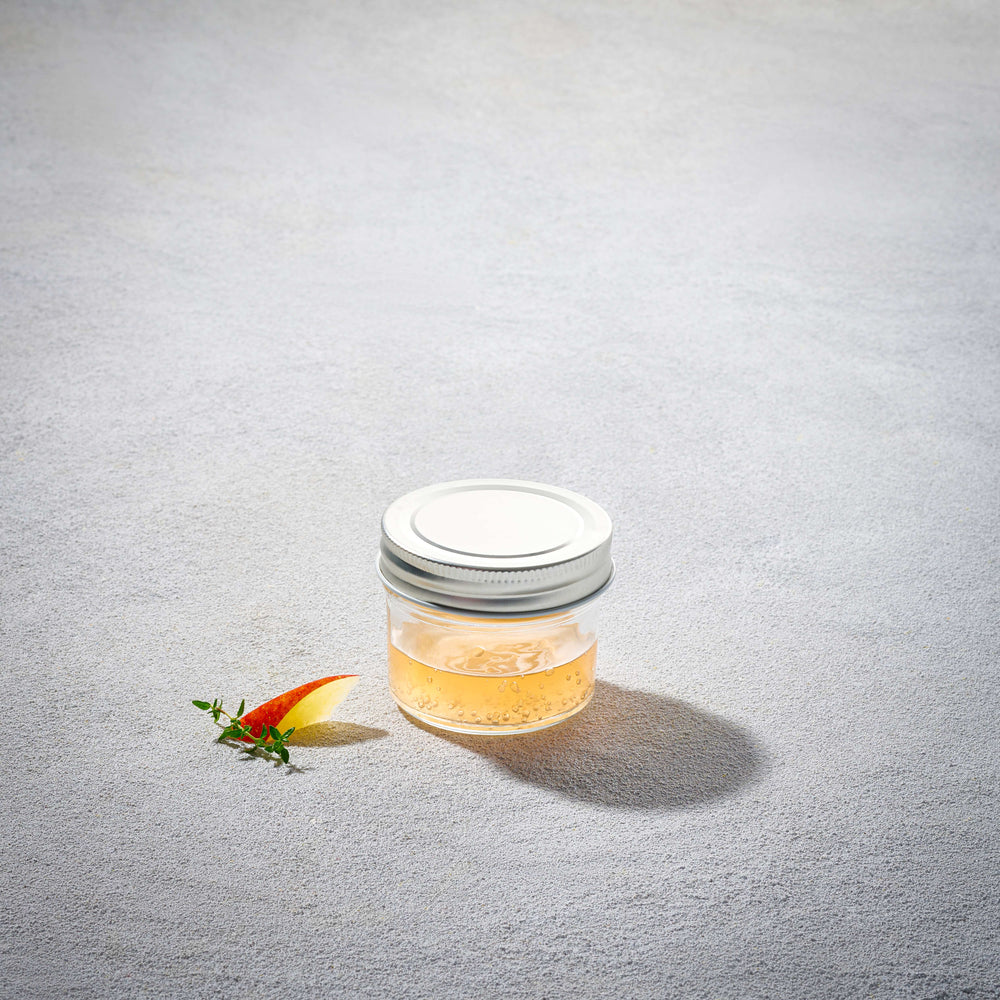 Vikko - Mason, Round Glass Jar with SS Lid, 4 oz