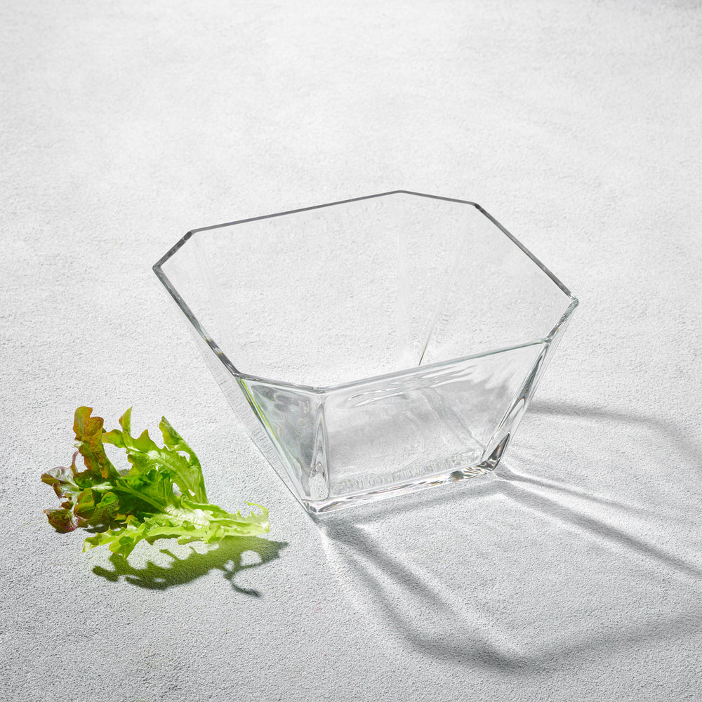 LAV - Karen, Square Glass Bowl, 64.25 oz