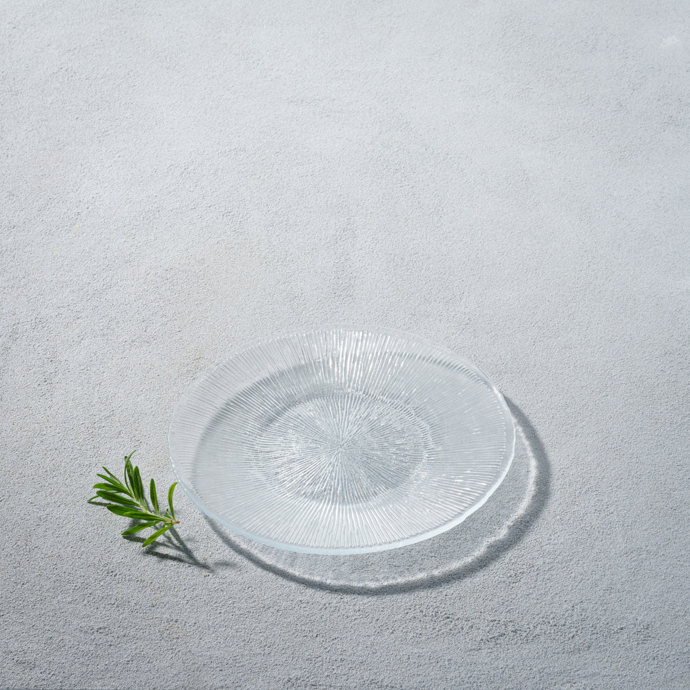 Vikko - River, Glass Salad Plate, 8.5"