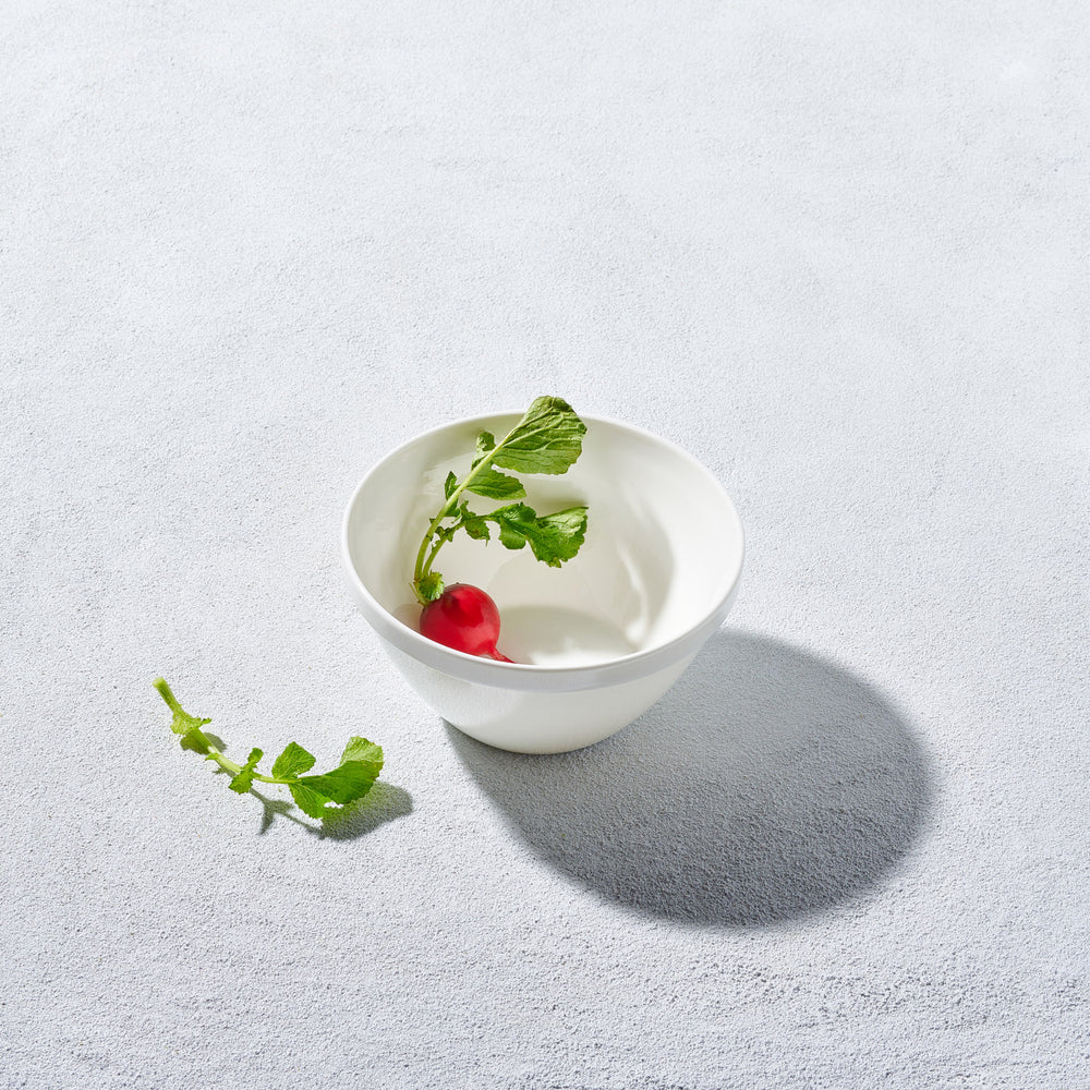 Vikko - Aidan, Stackable Bone China, Cereal Bowl, White, 24 oz
