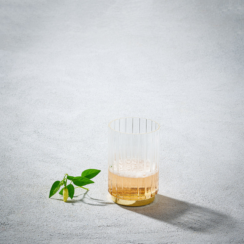 Vikko - Elegant, Rocks Glass, Gold, 13.5 oz