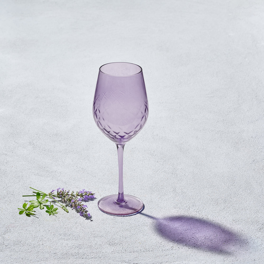 Vikko - Majestic, Wine Glass, Plum, 15 oz