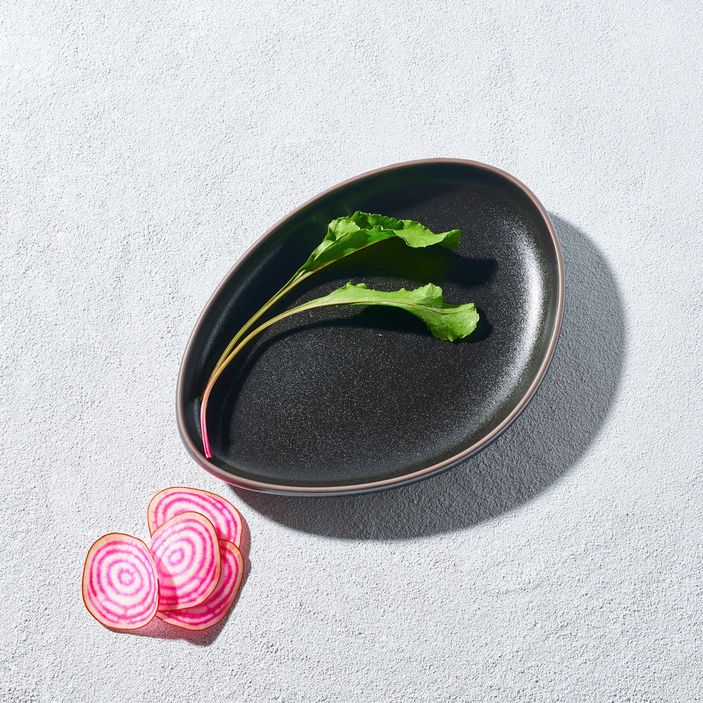 Vikko - Sonic, Rounded Triangle Plate, Black, 9"