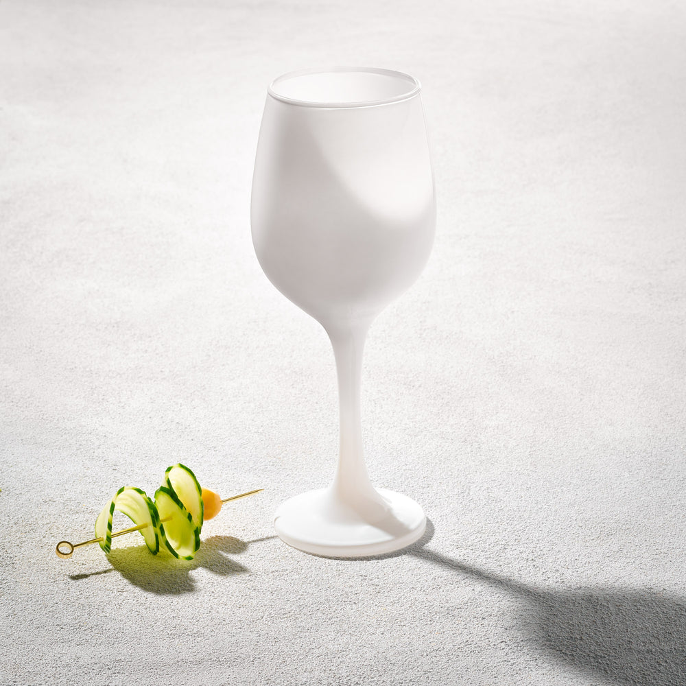 Vikko - Lawrence, Water Glass, White, 14 oz