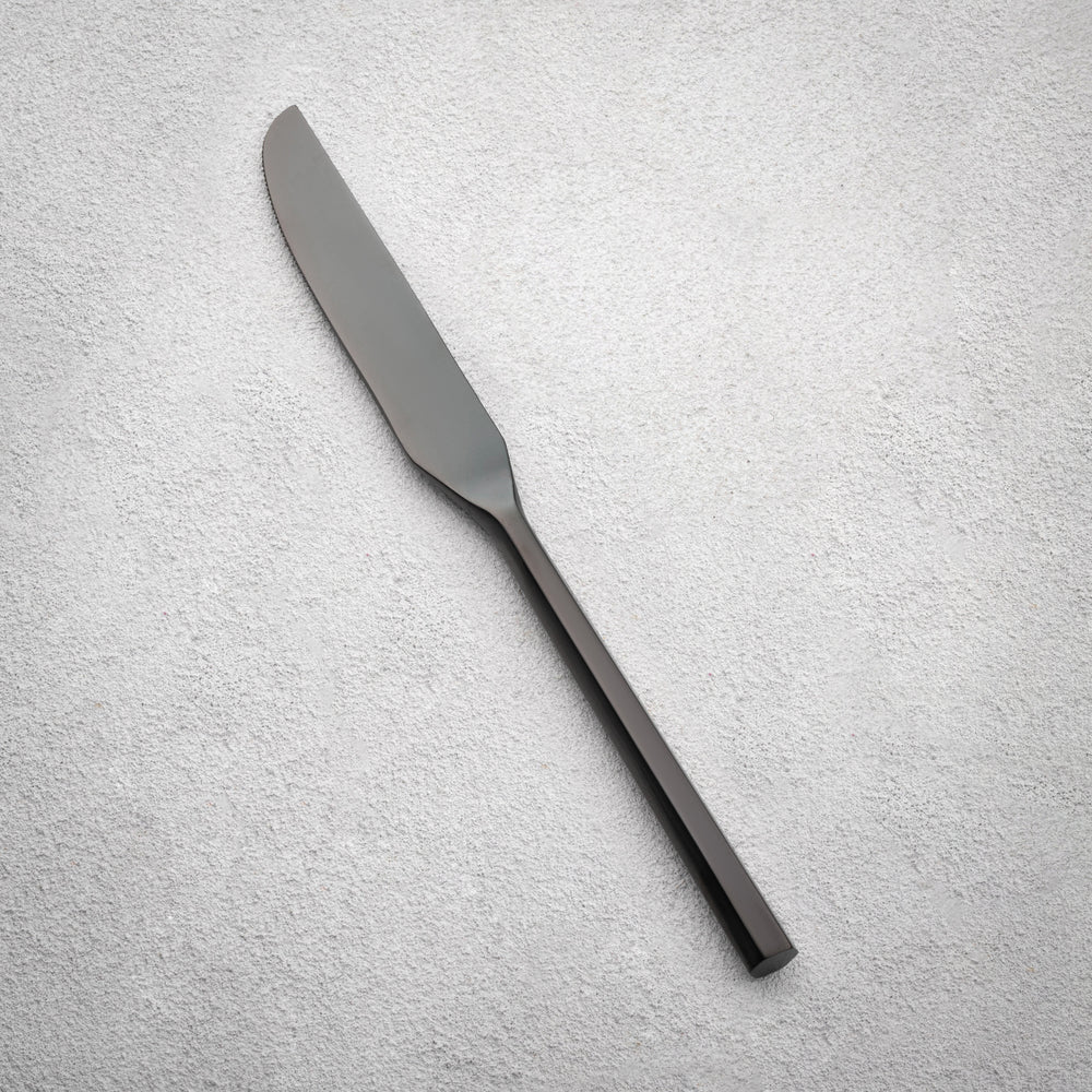 Vikko - Sutherland, Brushed Black, SS, Knife