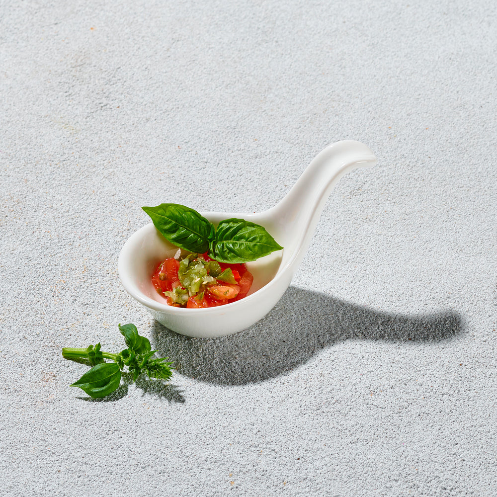 Vikko - Lightning, Mini Spoon, White, 1.5 oz