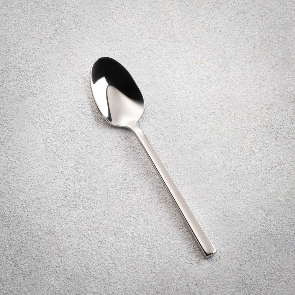 Vikko - Sapphire, Shiny Silver, 18/10 SS, Square Teaspoon