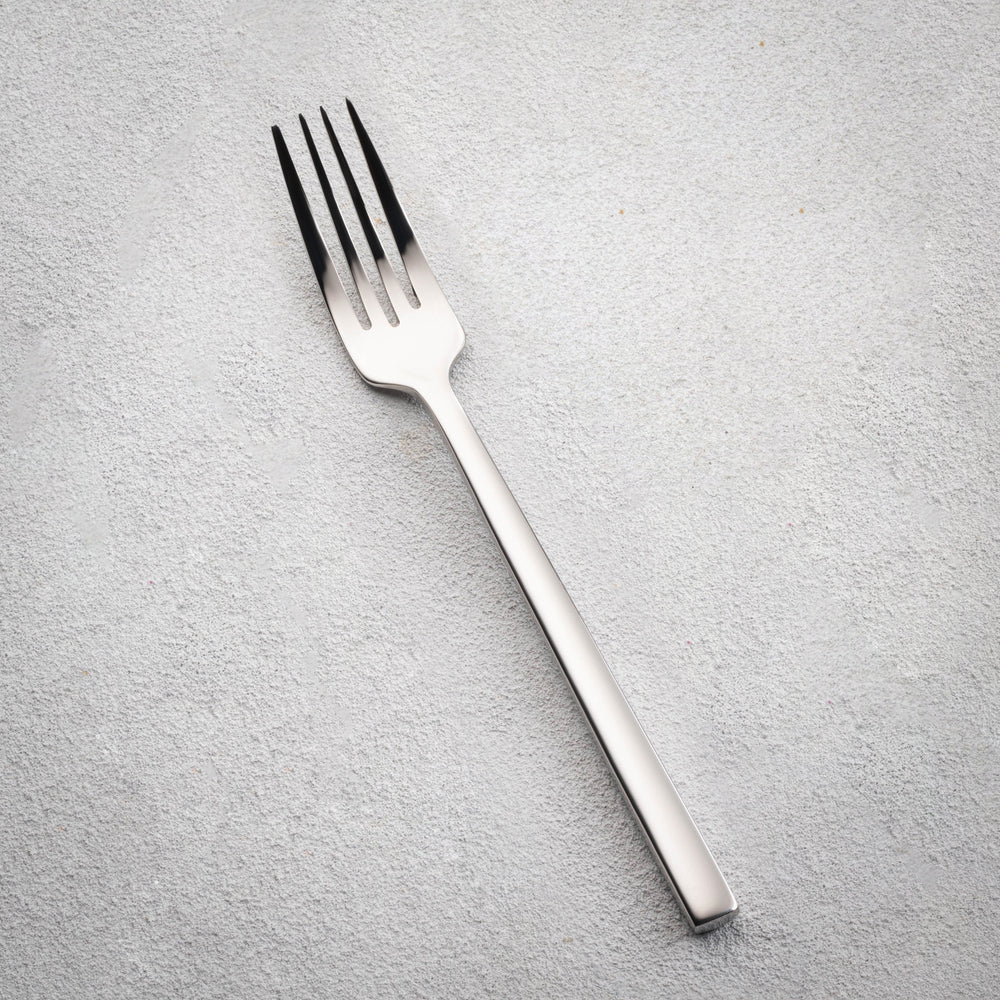 Vikko - Sapphire, Shiny Silver, 18/10 SS, Square Dinner Fork