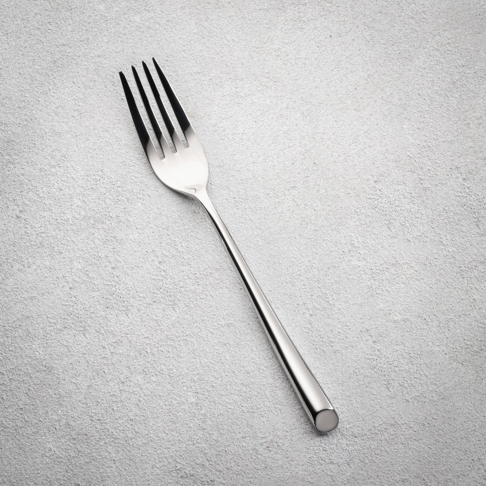 Vikko - Pearl, Shiny Silver, 18/10 SS, Round Dinner Fork