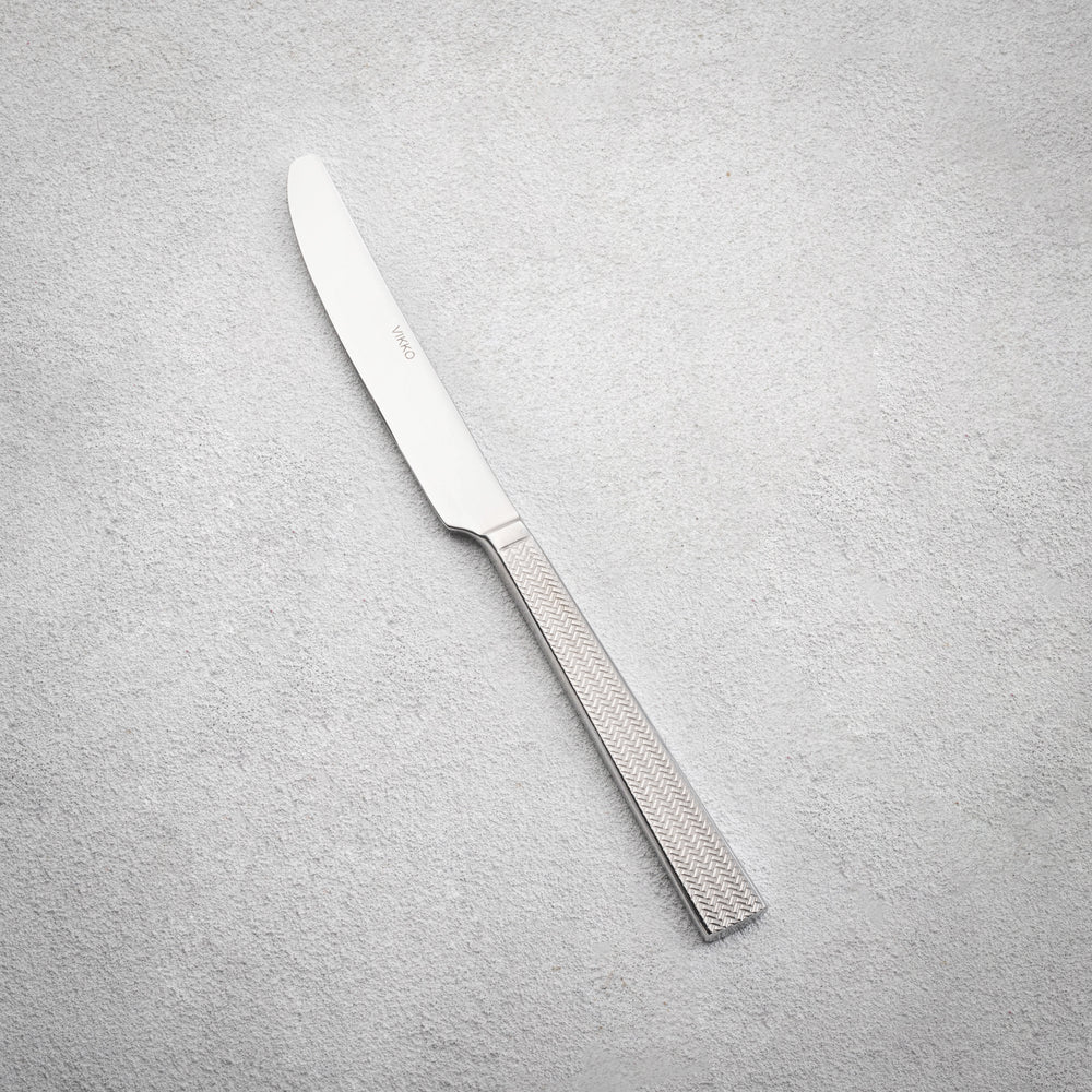Vikko - Topaz, Shiny Silver, SS, Knife
