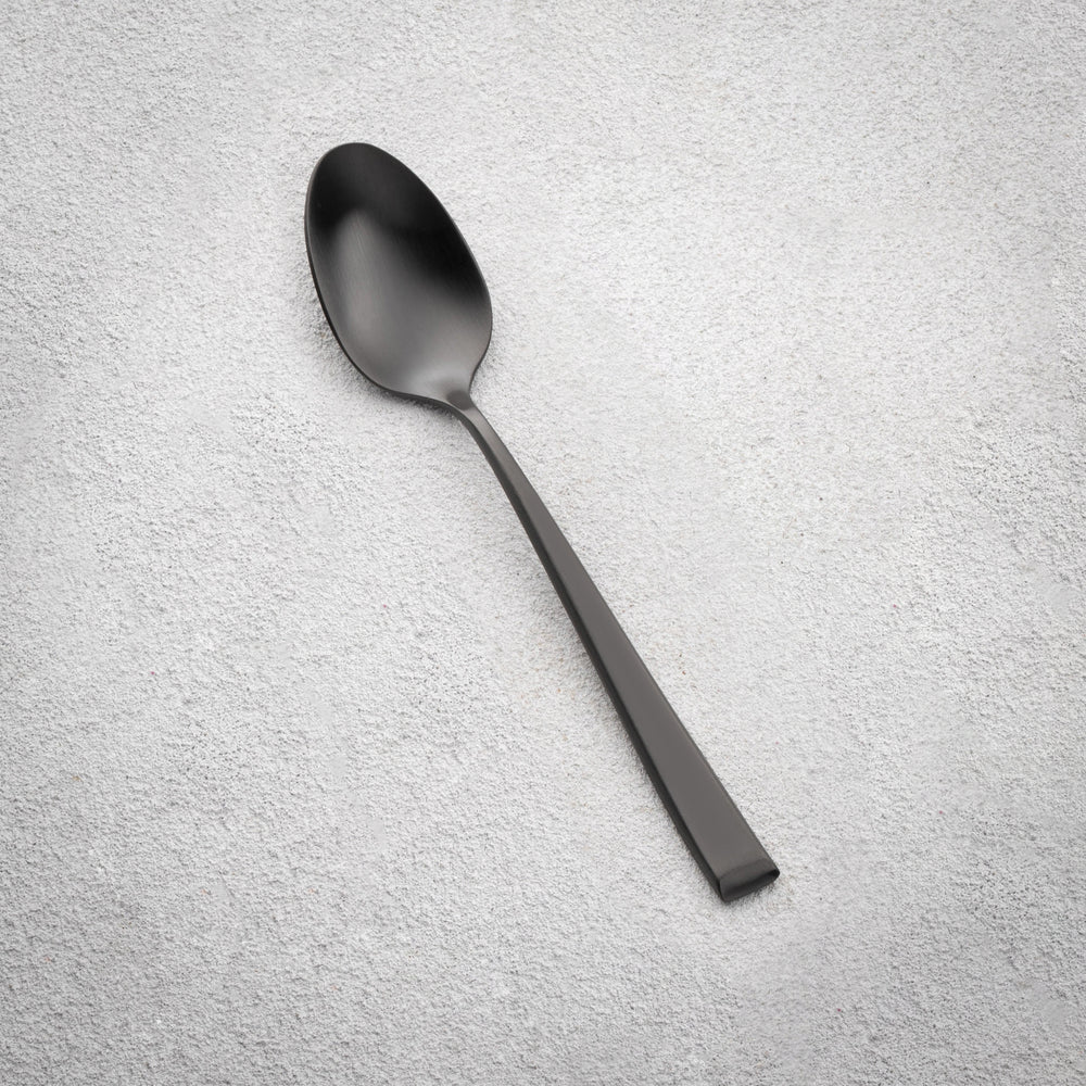Vikko - Autumn, Brushed Black, 18/10 SS, Teaspoon