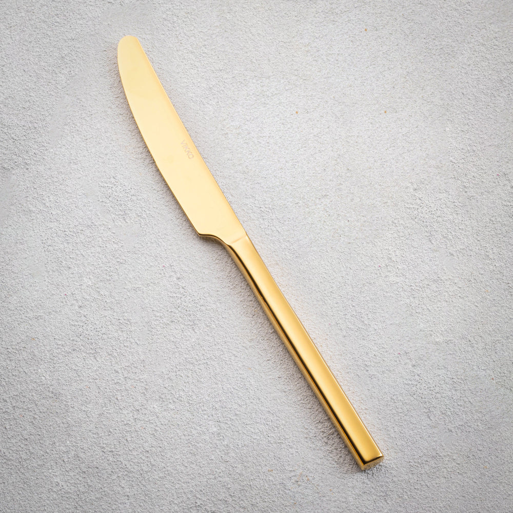 Vikko - Sapphire, Shiny Gold, SS, Square Knife