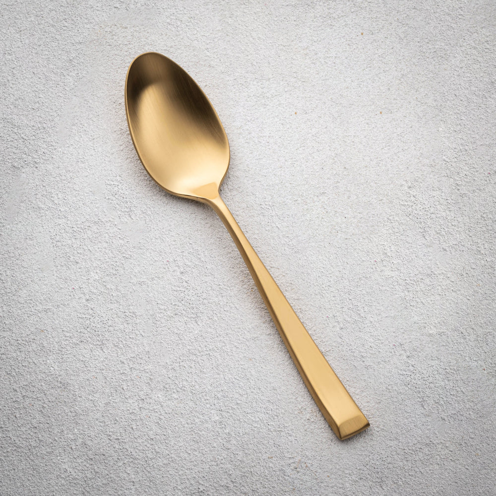 Vikko - Autumn, Brushed Gold, 18/10 SS, Soup Spoon