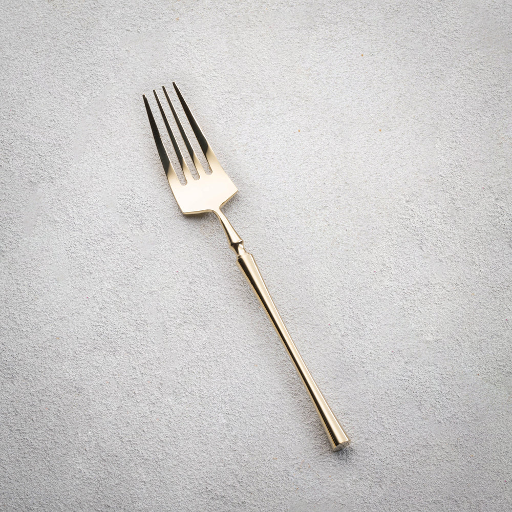 Vikko - Irene, Shiny Champagne Gold, 18/10 SS, Dinner Fork