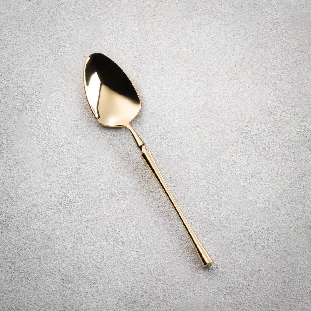 Vikko - Irene, Shiny Champagne Gold, 18/10 SS, Soup Spoon