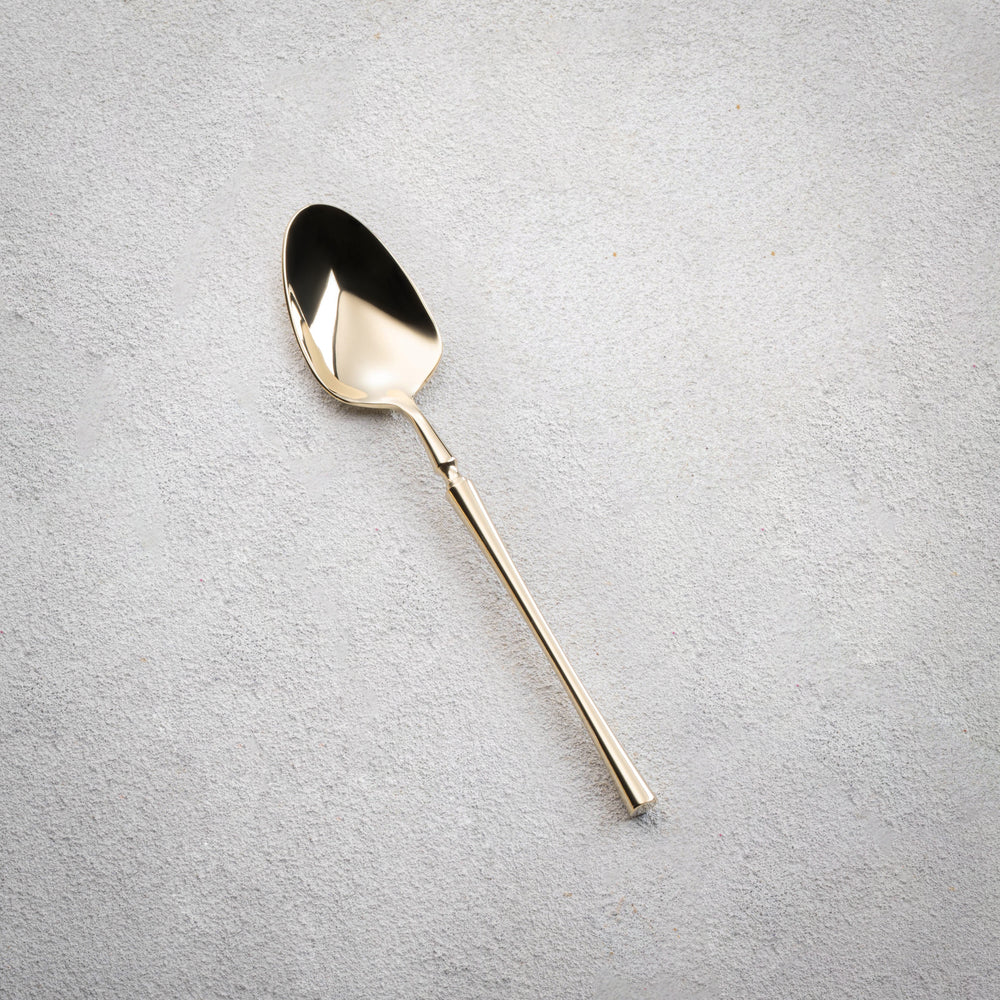 Vikko - Irene, Shiny Champagne Gold, 18/10 SS, Teaspoon